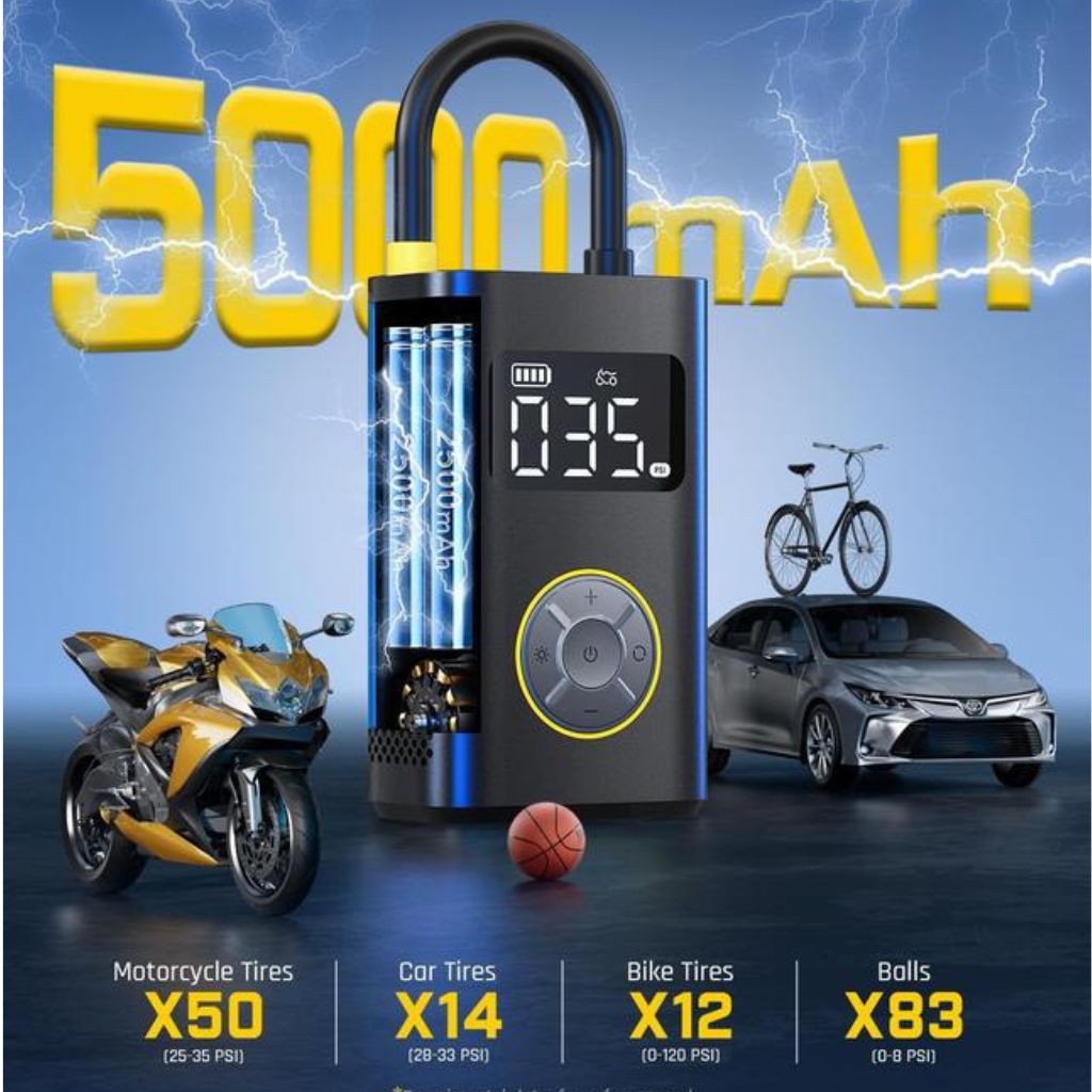EVOLVED® TirePro X9 Portable Tire Inflator