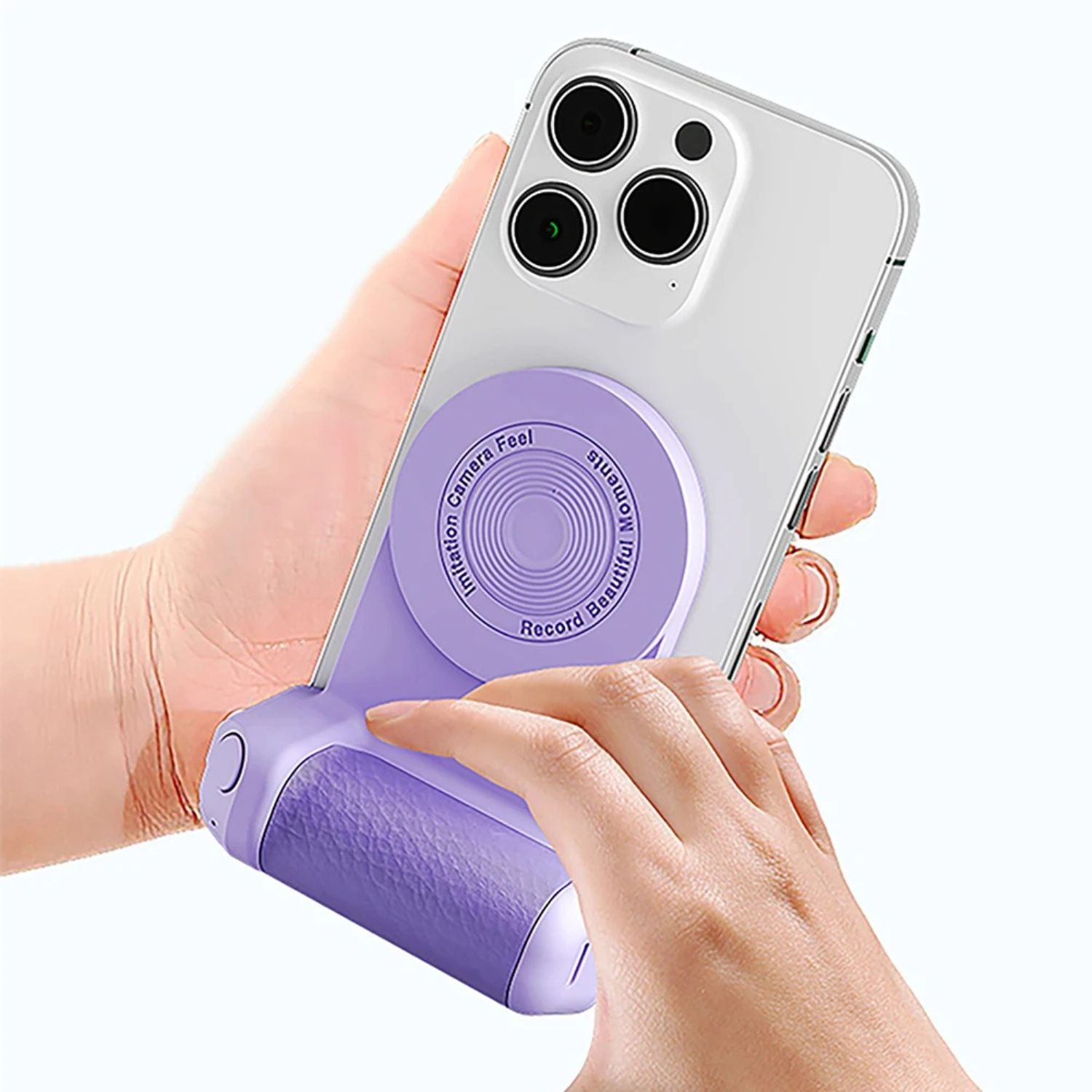 Magnetic Holder with Camera Snap & PowerBank