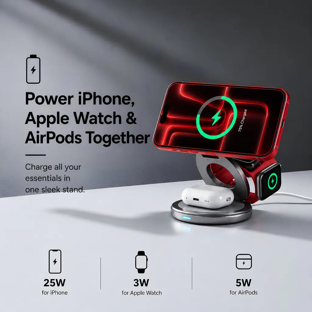 MagFold Qi2 Twist 25W