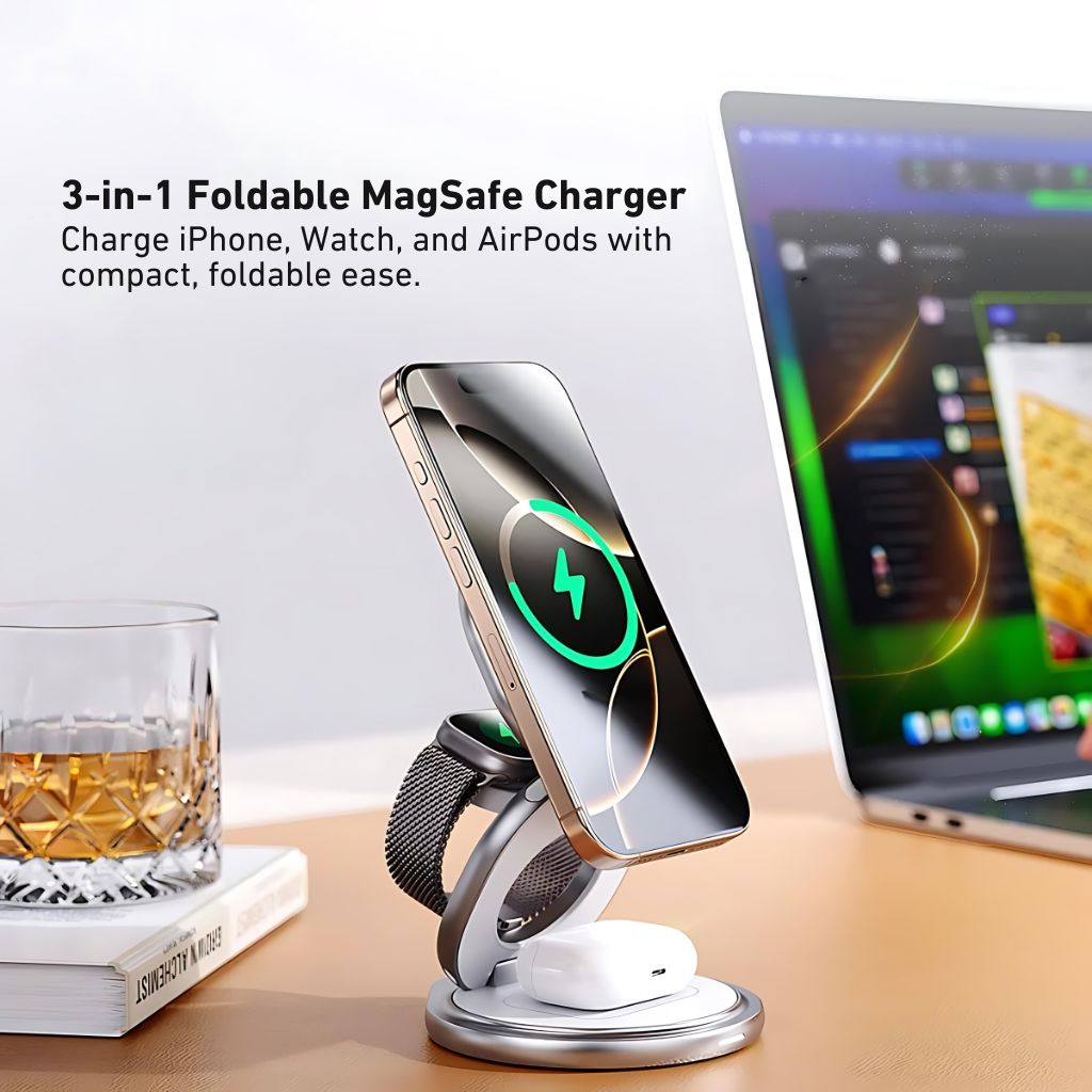 3 in 1 Foldable Charger