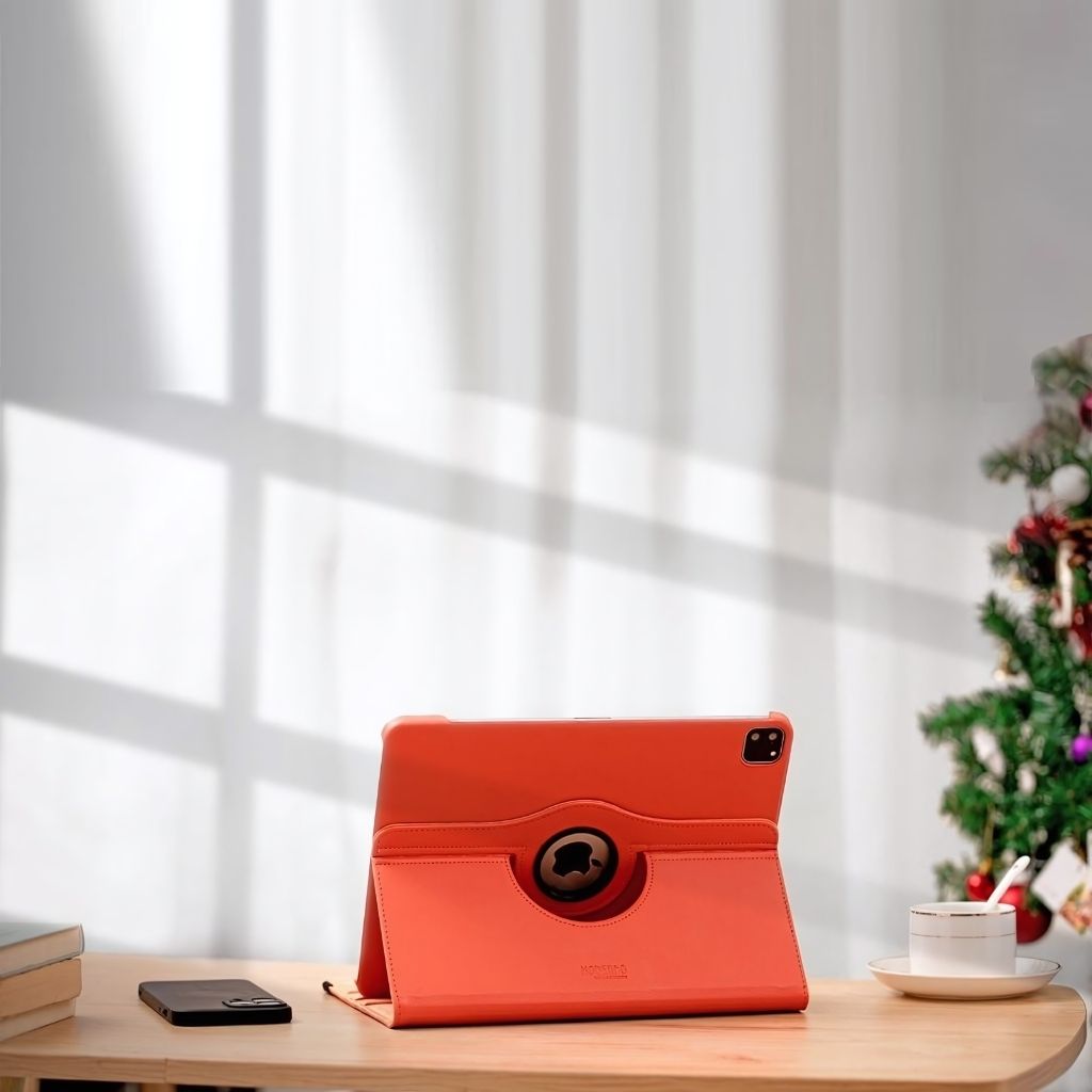 360° Rotating Leather iPad Stand Case for iPad Mini, iPad, iPad Air, and iPad Pro models