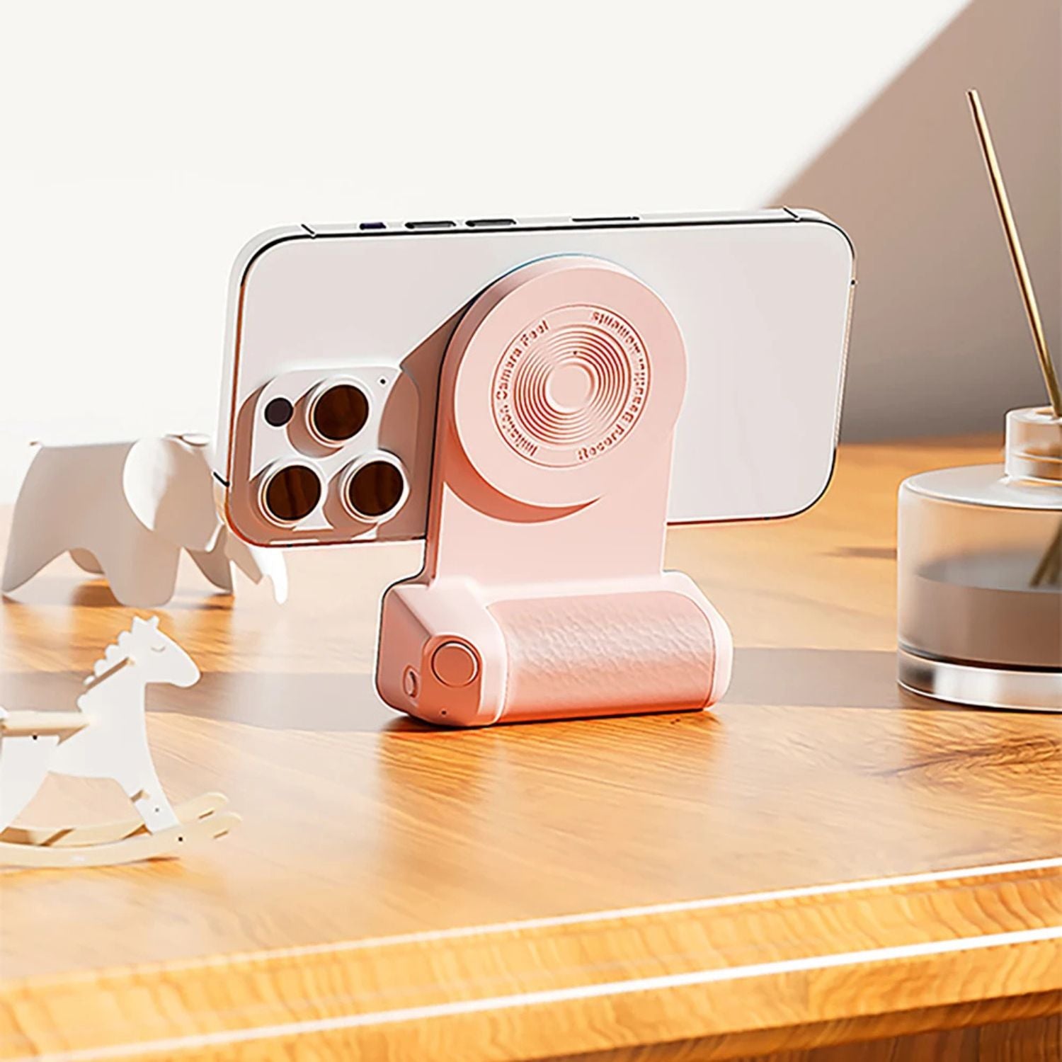 Magnetic Holder with Camera Snap & PowerBank