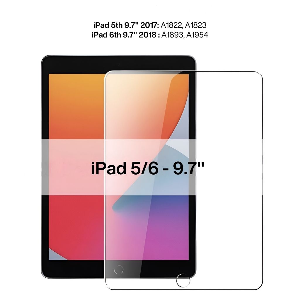 High-Quality Tempered Glass Screen Protector for iPads