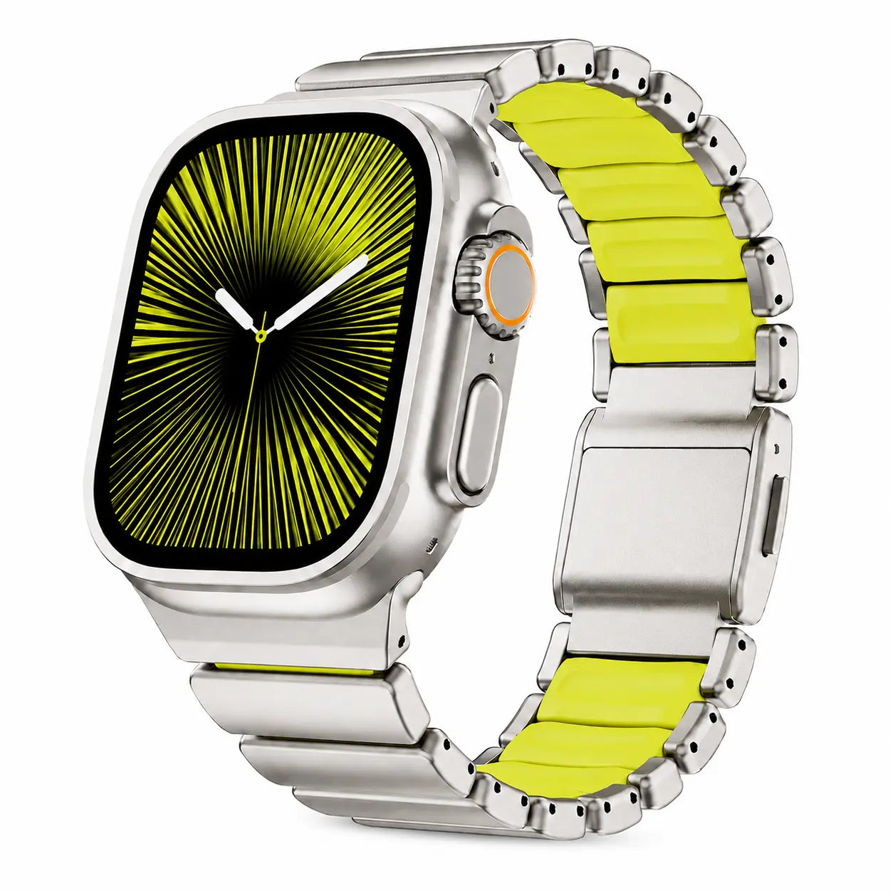 apple watch ultra titanium band forest green #color_Titanium Forest Green