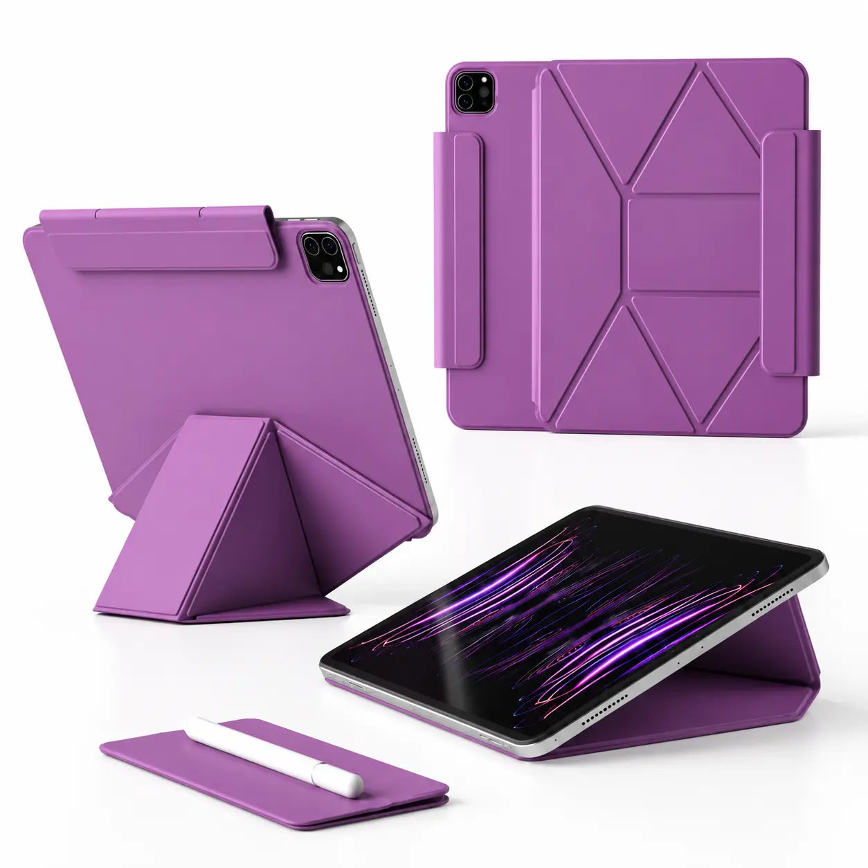 Slim protective iPad case for travel, work and everyday carry