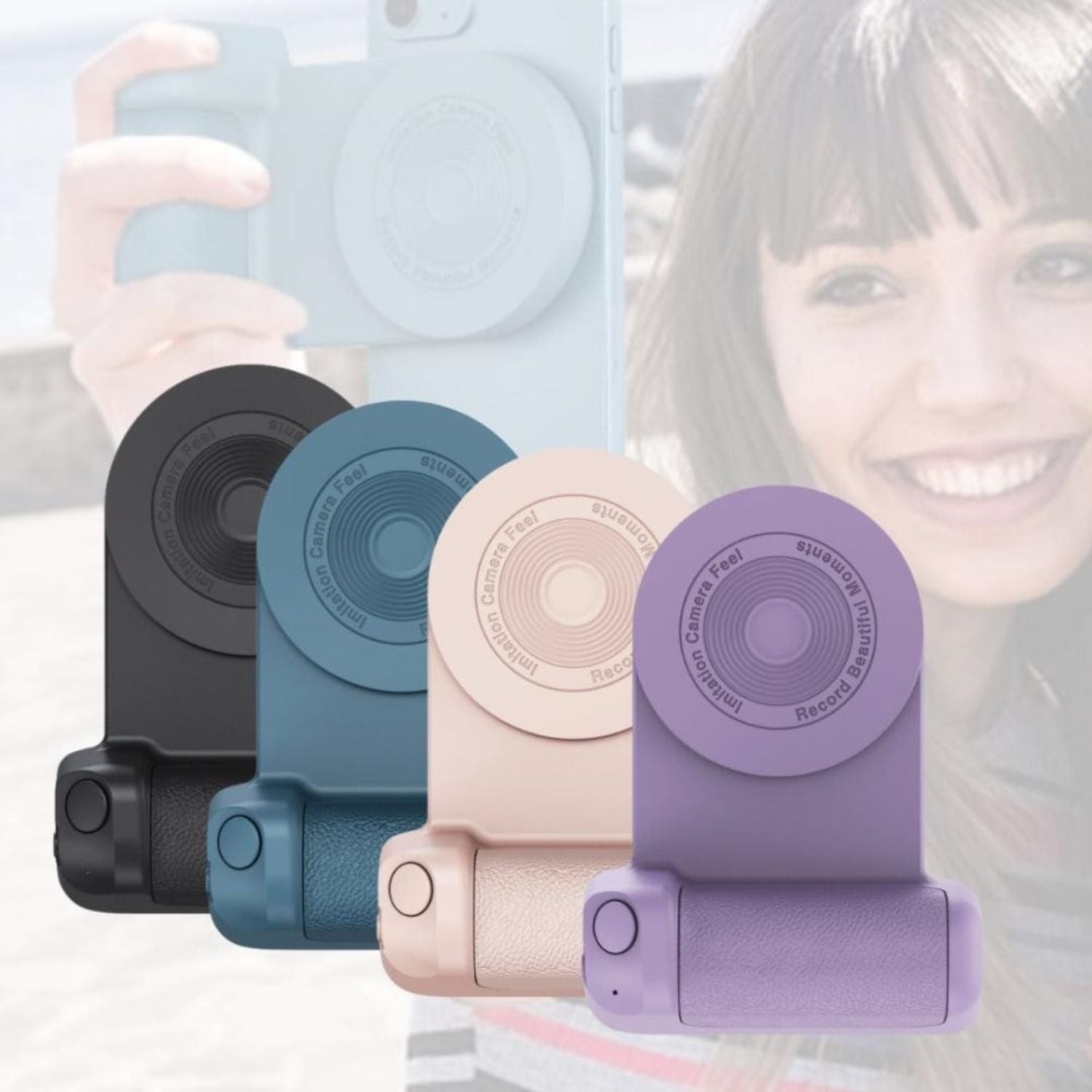 Magnetic Holder with Camera Snap & PowerBank