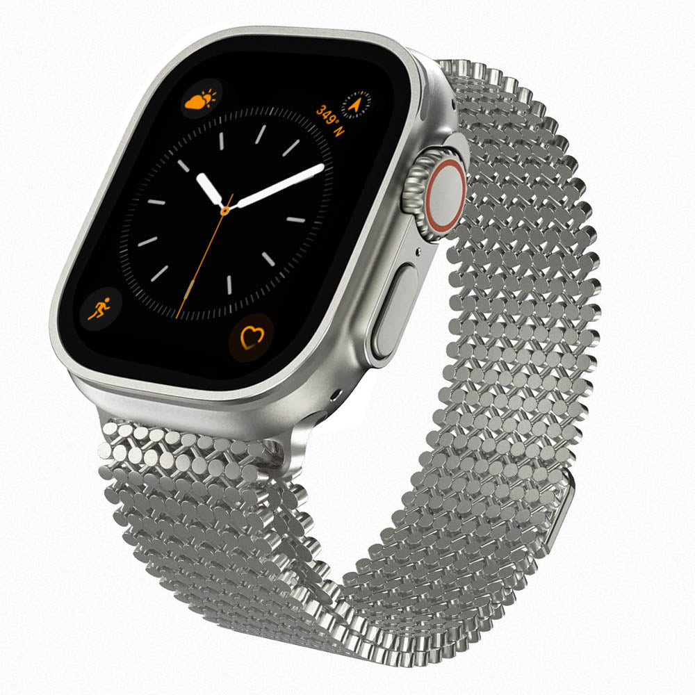 Magnetic Stainless Steel Mesh Band for Apple Watch