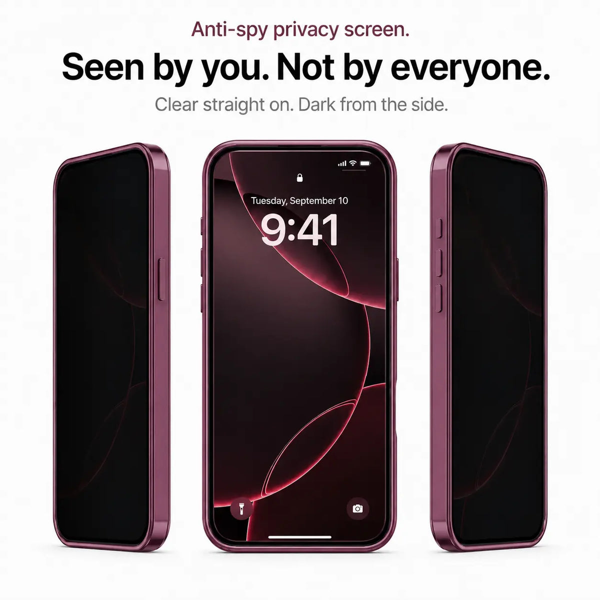alloy frame iphone case dark cherry #color_Dark Cherry
