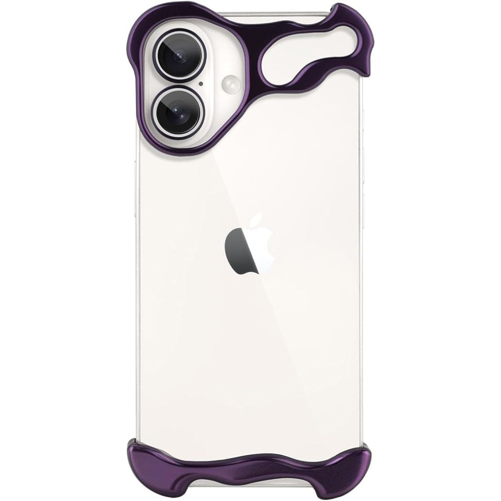 Purple phone bumper case, angled view #color_Lavender Purple