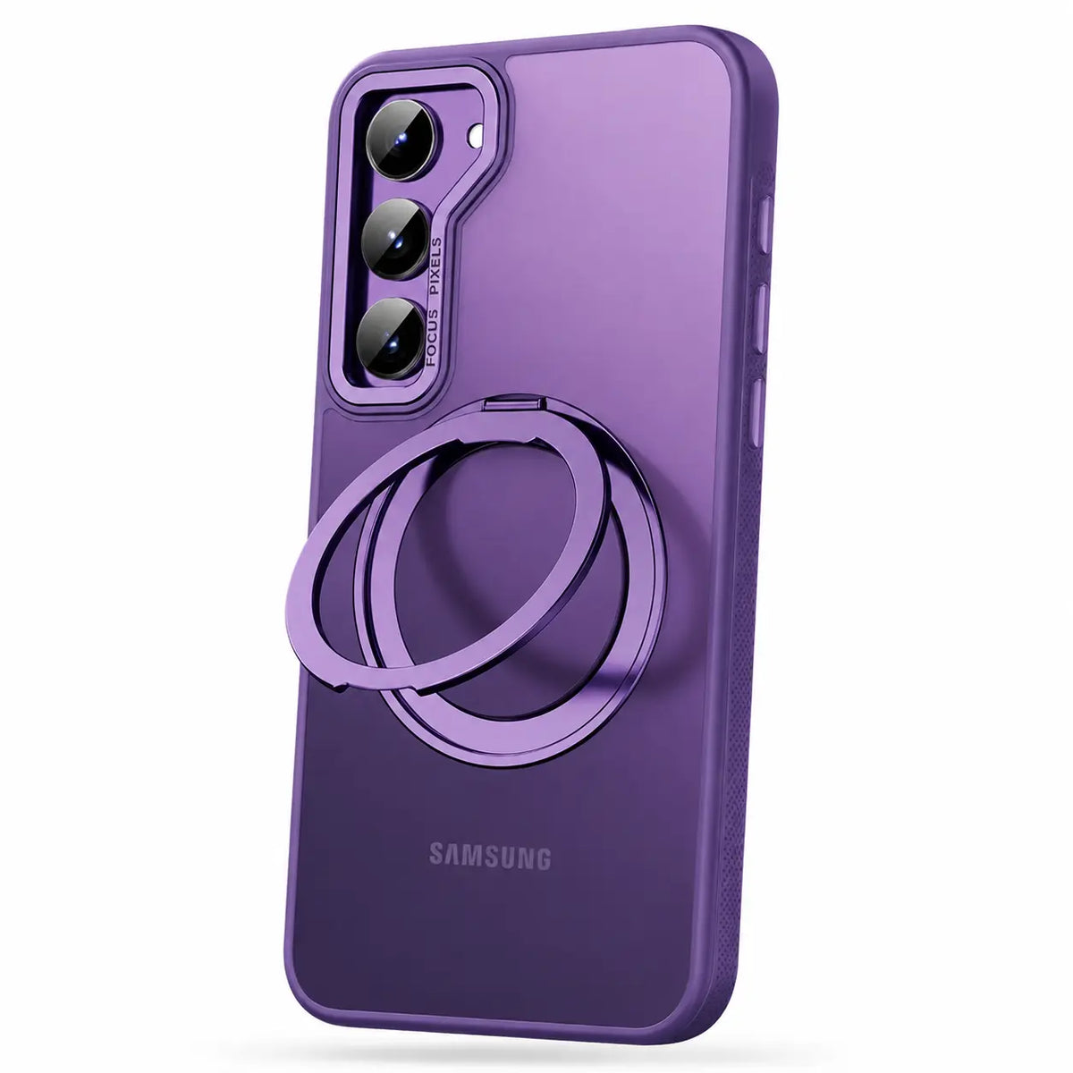 Protective phone case with a built-in kickstand #color_Lavender Purple