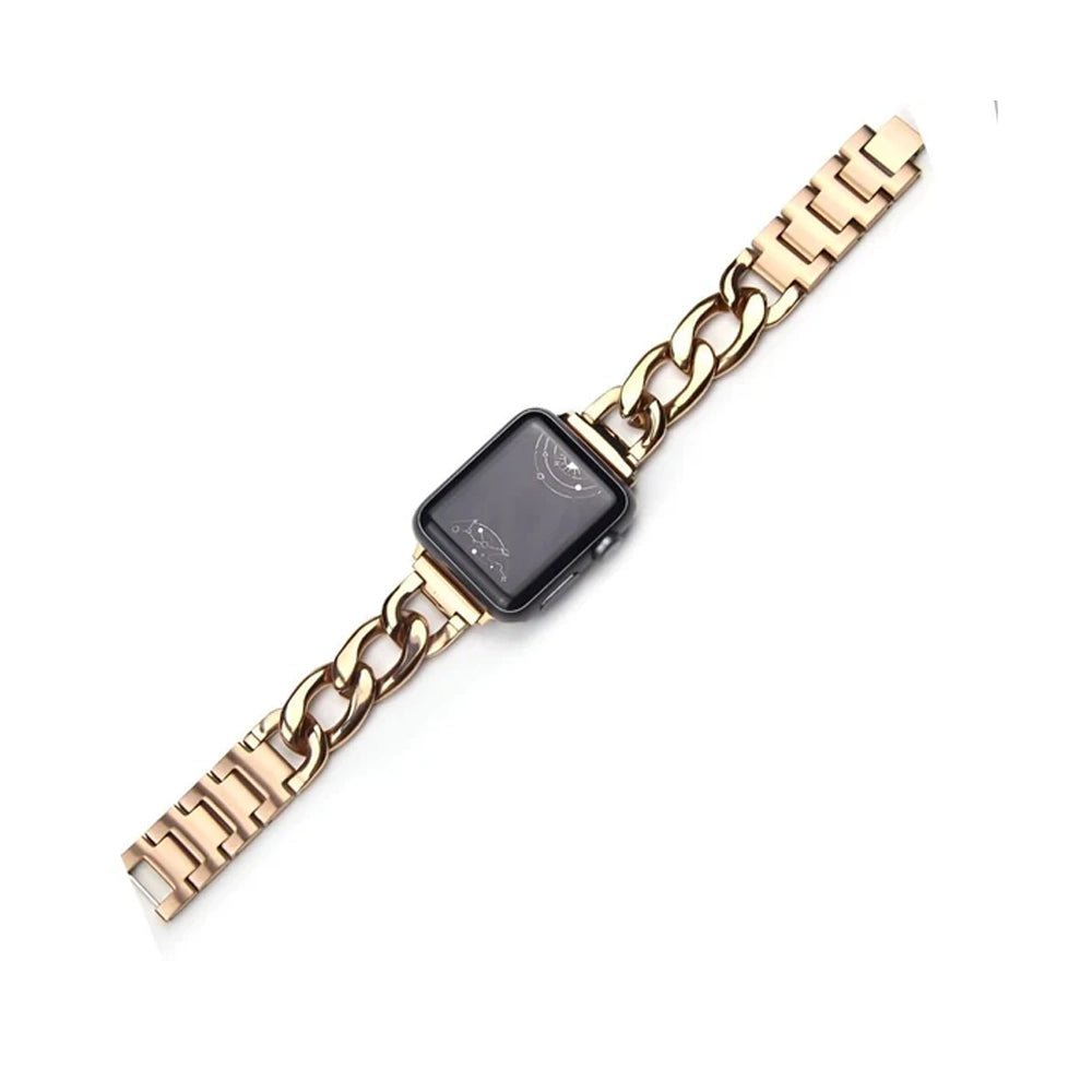 Women’s Modern Stainless Steel Apple Watch Band